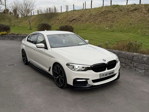 BMW 5-Series Saloon, Diesel, 2017, White