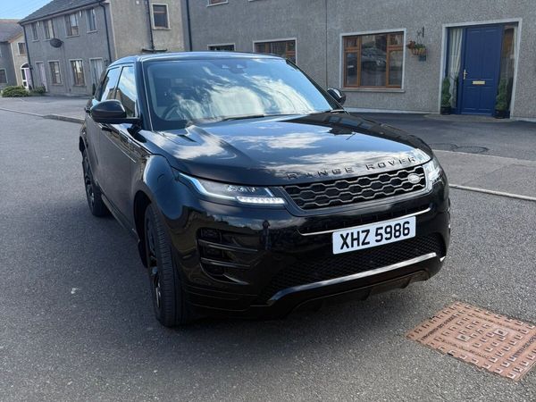 Land Rover Range Rover Evoque SUV, Diesel Hybrid, 2019, Black