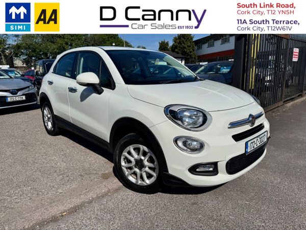 Fiat 500X SUV, Petrol, 2017, White