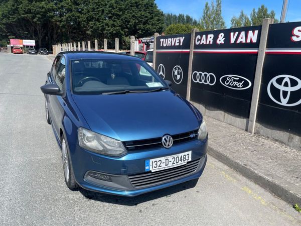 Volkswagen Polo Hatchback, Petrol, 2013, Blue