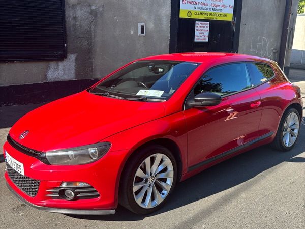 Volkswagen Scirocco Hatchback, Petrol, 2010, Red