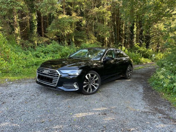 Audi A6 Saloon, Diesel Hybrid, 2019, Black