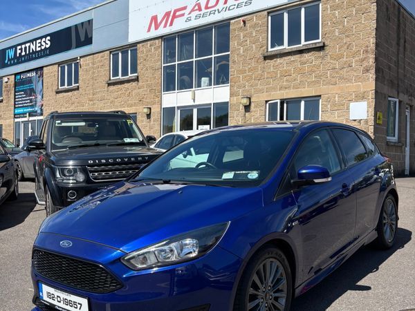 Ford Focus Hatchback, Diesel, 2018, Blue
