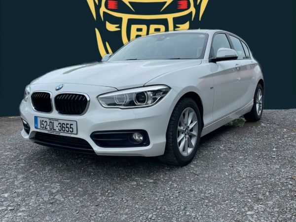 BMW 1-Series Hatchback, Petrol, 2015, White