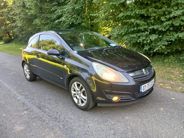 Opel Corsa Hatchback, Petrol, 2007, Black