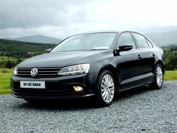 Volkswagen Jetta Saloon, Diesel, 2015, Black