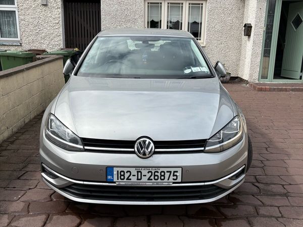 Volkswagen Golf Hatchback, Petrol, 2018, Silver