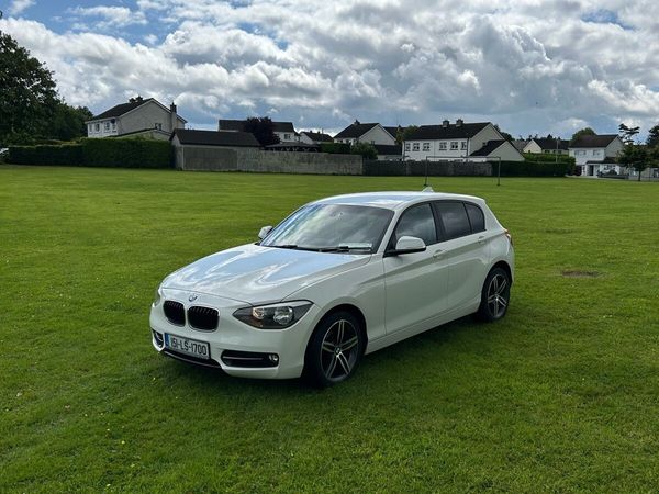 BMW 1-Series Hatchback, Diesel, 2015, White
