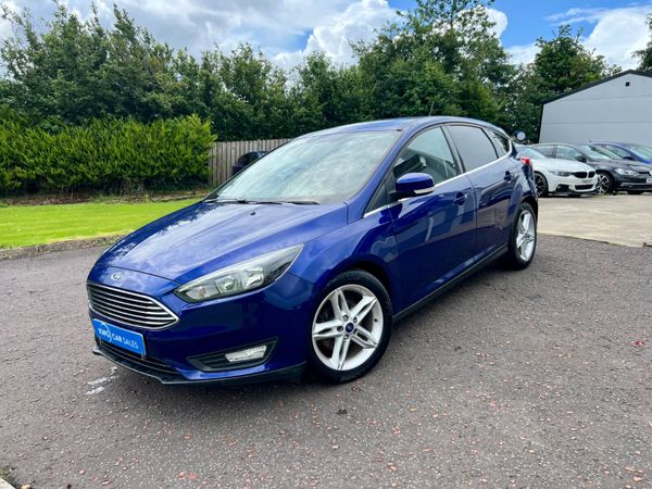 Ford Focus Hatchback, Diesel, 2017, Blue