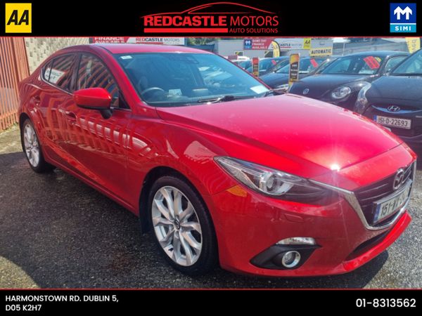Mazda Mazda3 Saloon, Diesel, 2015, Red