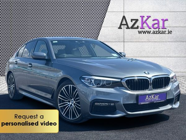 BMW 5-Series Saloon, Diesel, 2018, Grey