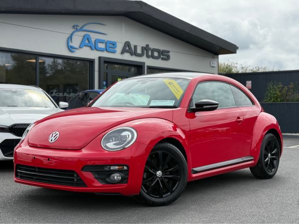 Volkswagen Beetle Hatchback, Petrol, 2018, Red