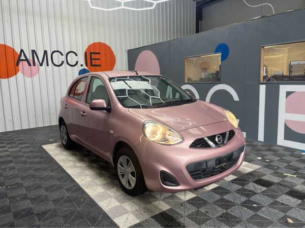 Nissan March Hatchback, Petrol, 2017, Pink
