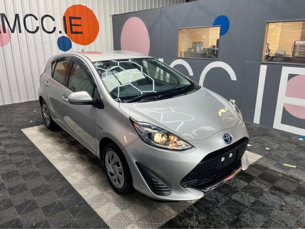 Toyota Aqua Hatchback, Petrol Hybrid, 2019, Silver