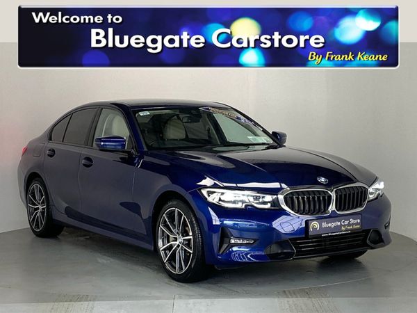 BMW 3-Series Saloon, Petrol Plug-in Hybrid, 2019, Blue