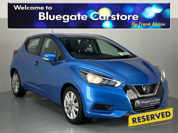 Nissan Micra Hatchback, Petrol, 2019, Blue