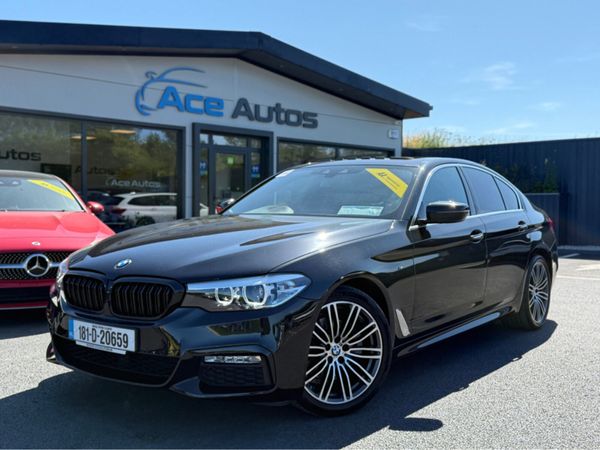 BMW 5-Series Saloon, Diesel, 2018, Black