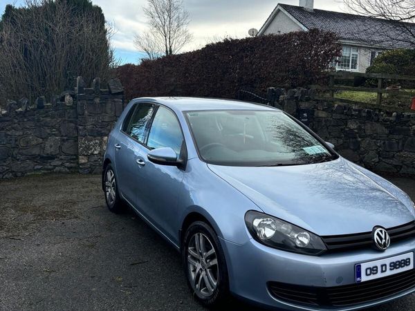 Volkswagen Golf Hatchback, Petrol, 2009, Blue