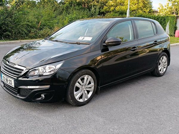 Peugeot 308 Hatchback, Diesel, 2017, Black