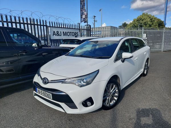 Toyota Avensis Estate, Diesel, 2016, White