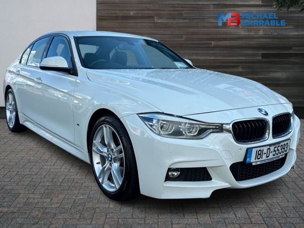 BMW 3-Series Saloon, Hybrid, 2018, White