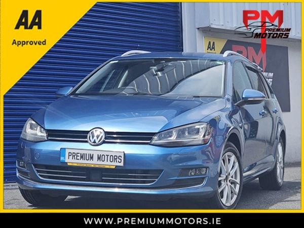 Volkswagen Golf Estate, Petrol, 2017, Blue