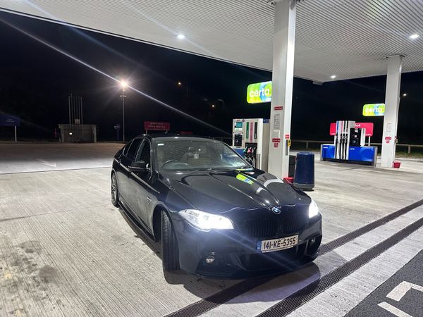 BMW 5-Series Saloon, Diesel, 2014, Black