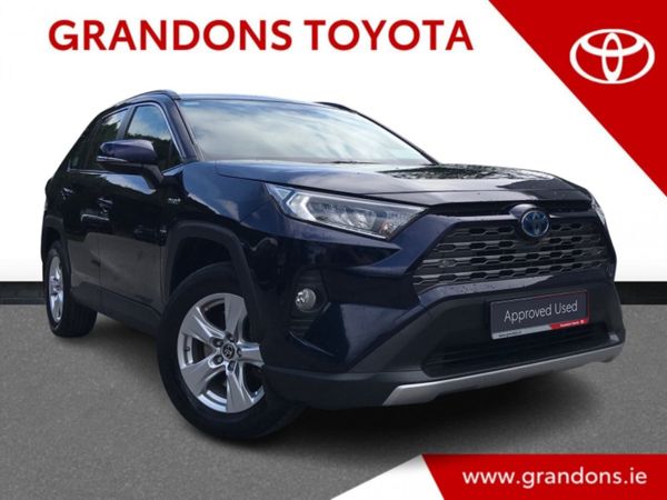 Toyota RAV4 SUV, Petrol Hybrid, 2022, Blue