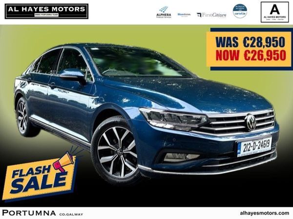 Volkswagen Passat Saloon, Diesel, 2021, Blue