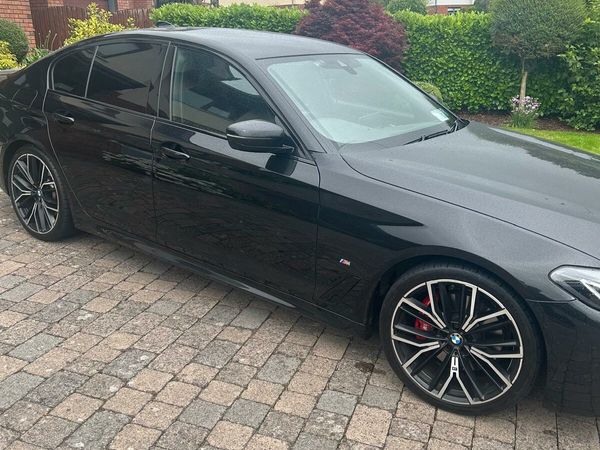 BMW 5-Series Saloon, Diesel, 2023, Black