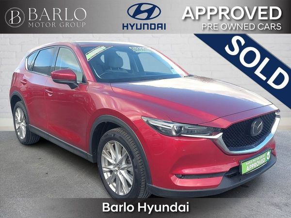 Mazda CX-5 SUV, Diesel, 2019, Red