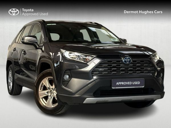 Toyota RAV4 SUV, Petrol Hybrid, 2021, Grey