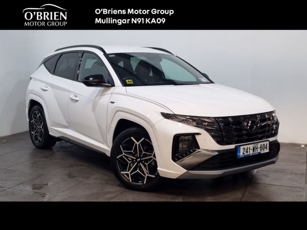 Hyundai Tucson SUV, Petrol Plug-in Hybrid, 2024, White
