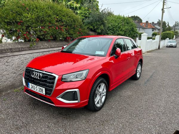 Audi Q2 SUV, Petrol, 2024, Red