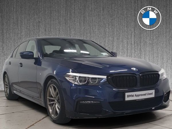 BMW 5-Series Saloon, Diesel, 2019, Blue