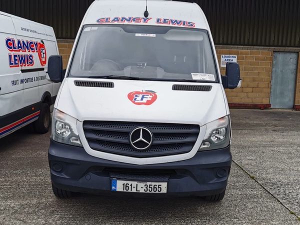 Mercedes-Benz Sprinter Van, Diesel, 2016, White