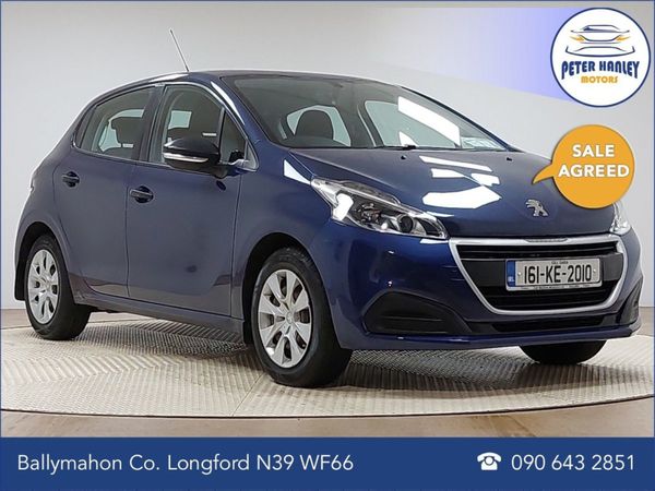 Peugeot 208 Hatchback, Petrol, 2016, Blue