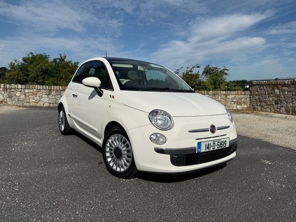Fiat 500 Hatchback, Petrol, 2014, White