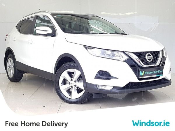 Nissan Qashqai Crossover, Petrol, 2018, White