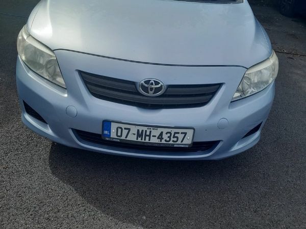 Toyota Corolla Saloon, Petrol, 2007, Blue