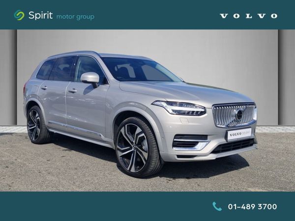 Volvo XC90 SUV, Petrol Hybrid, 2024, Silver