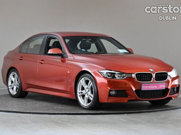 BMW 3-Series Saloon, Petrol Plug-in Hybrid, 2018, Orange