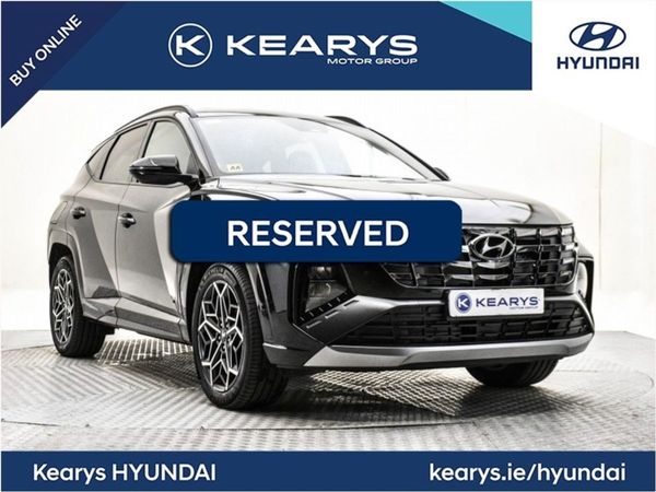Hyundai Tucson SUV, Petrol Plug-in Hybrid, 2024, Black