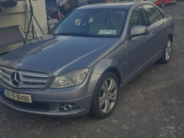 Mercedes-Benz C-Class Saloon, Petrol, 2007, Silver