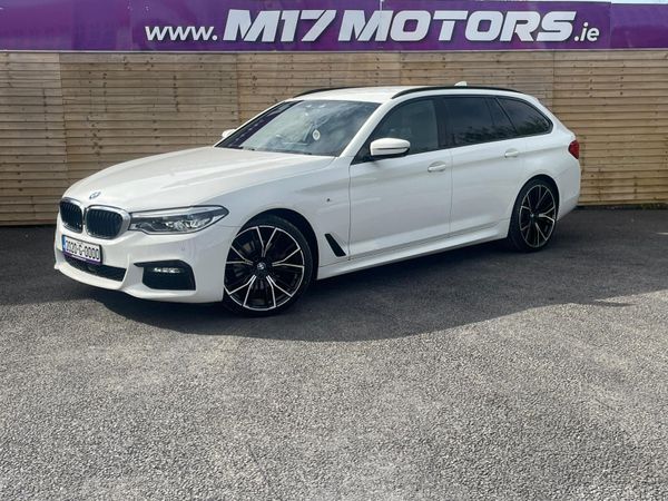 BMW 5-Series Estate, Diesel, 2020, White