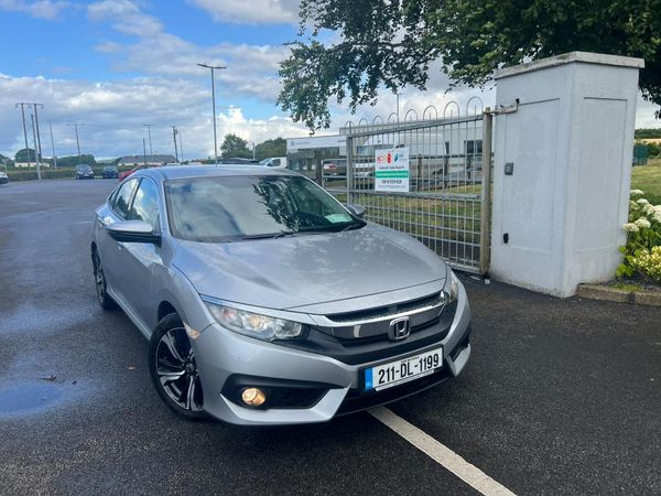 Honda Civic Saloon, Petrol, 2021, Grey