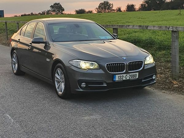 BMW 5-Series Saloon, Diesel, 2013, Grey
