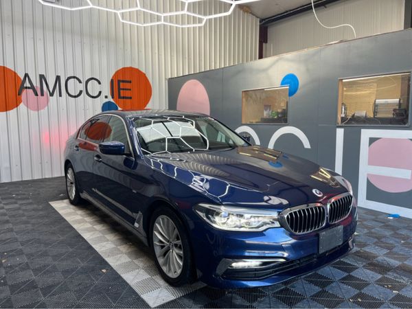 BMW 5-Series Saloon, Diesel, 2017, Blue