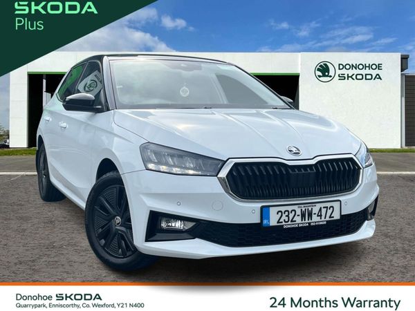 Skoda Fabia Hatchback, Petrol, 2023, White