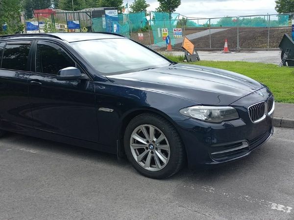 BMW 5-Series Estate, Diesel, 2014, Blue